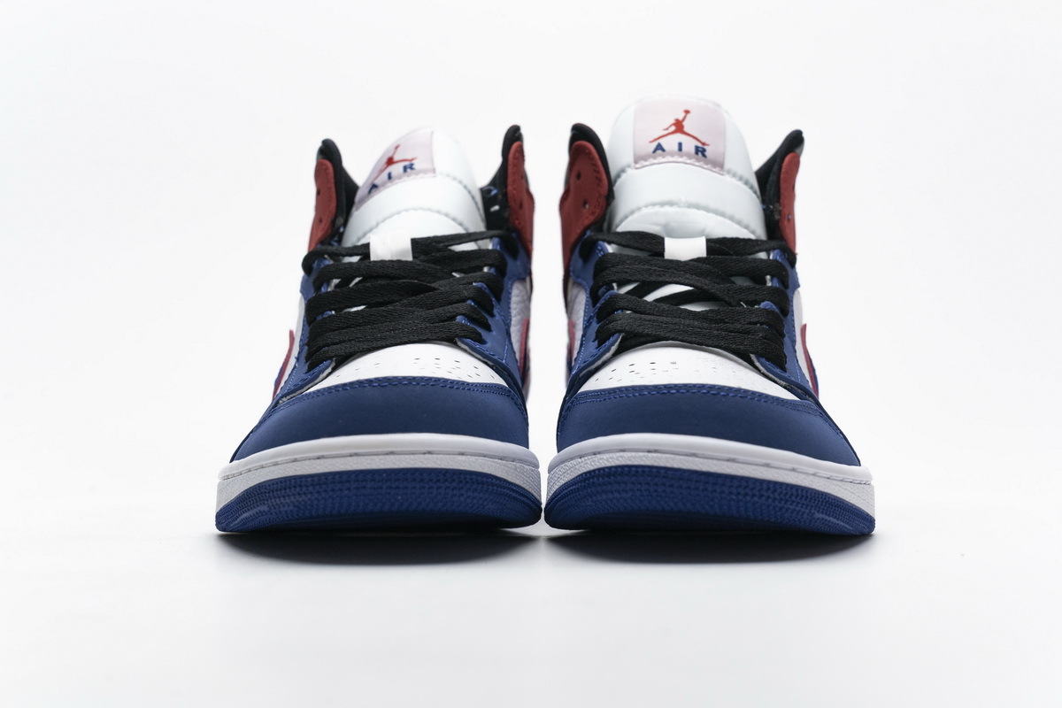 Coco Shoes Air Jordan 1 Mid Multi-Color Swoosh 852542-146 - Cocoshoesvip.net