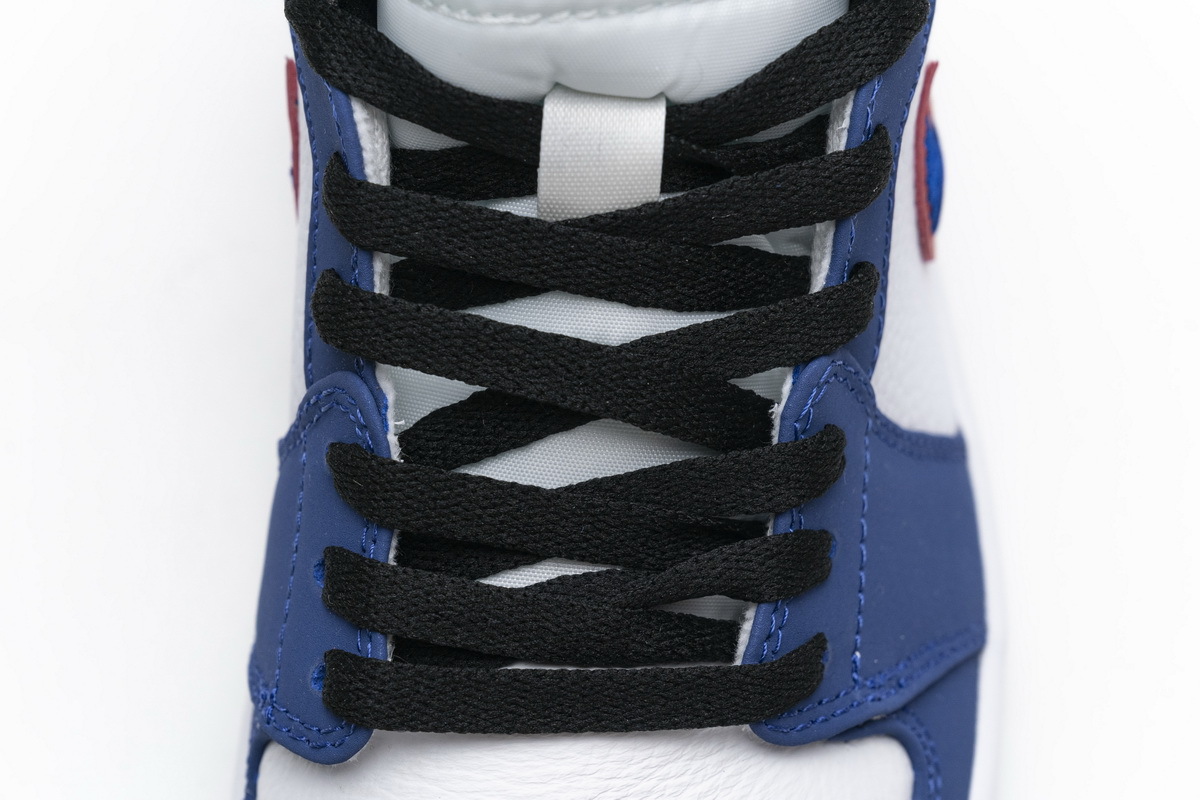 Coco Shoes Air Jordan 1 Mid Multi-Color Swoosh 852542-146 - Cocoshoesvip.net