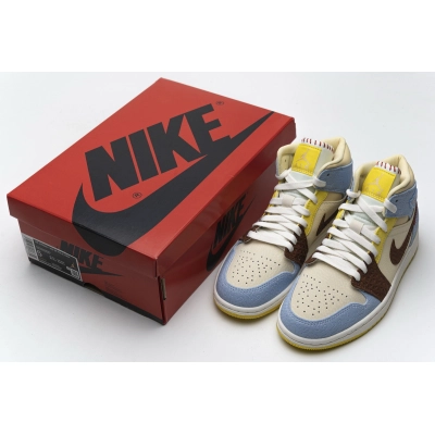 Air Jordan 1 Mid SE Fearless Maison Chateau Rouge CU2803-200 02