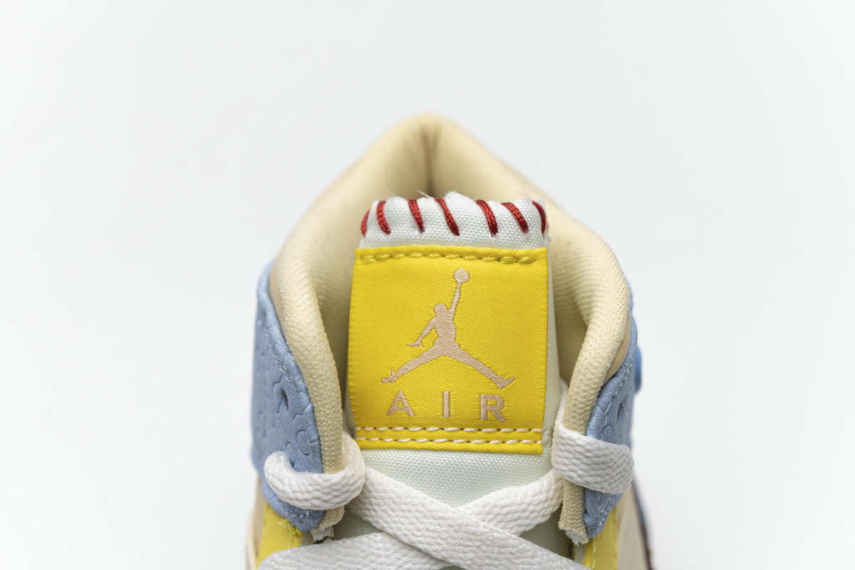 Coco Shoes Air Jordan 1 Mid SE Fearless Maison Chateau Rouge CU2803-200 - Cocoshoesvip.net