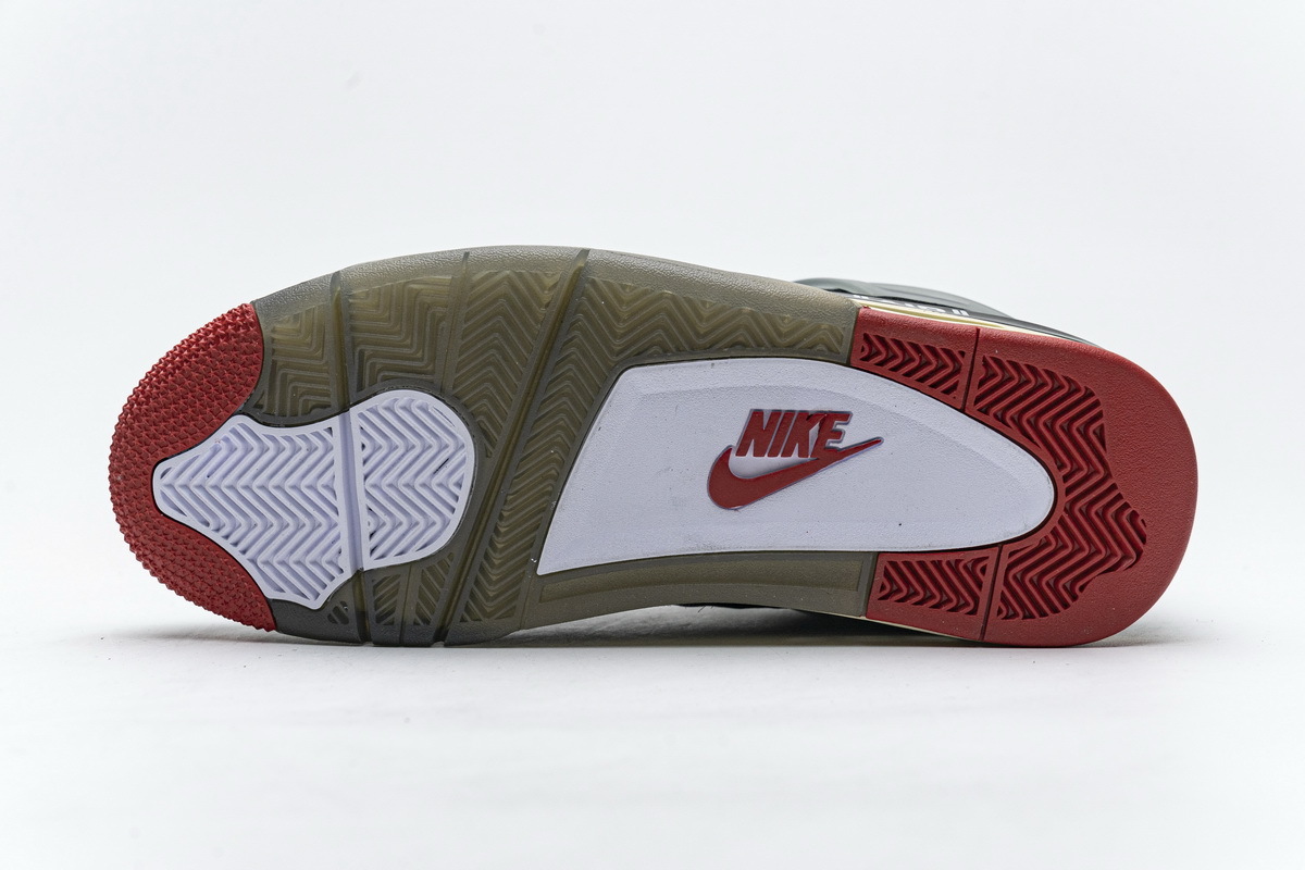 Coco Shoes Air Jordan 4 Off-White Bred CV9388-001 - Cocoshoesvip.net