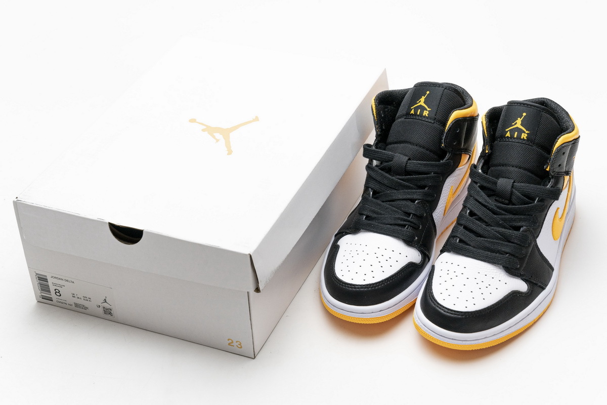 Coco Shoes Air Jordan 1 Mid Laser Orange Black (W) CV5276-107 - Cocoshoesvip.net