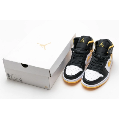 Coco Shoes Air Jordan 1 Mid Laser Orange Black  CV5276-107 01