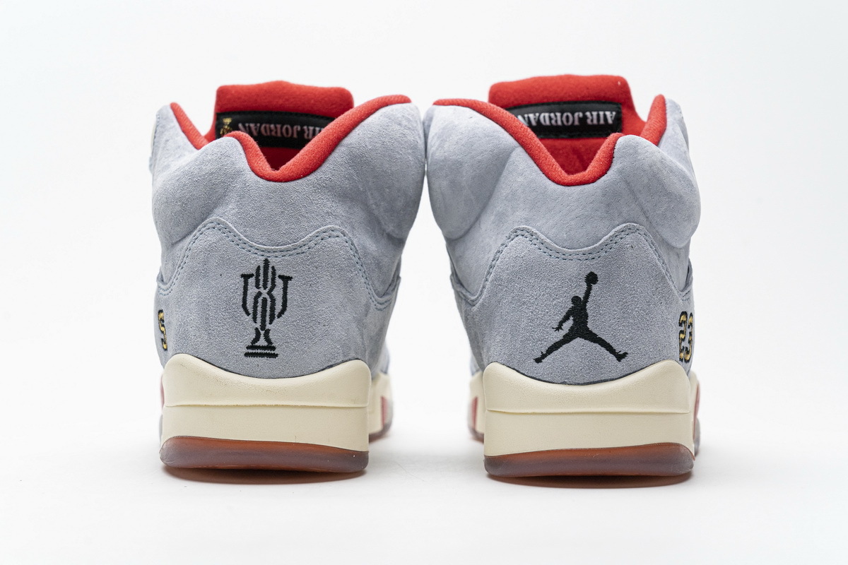 Coco Shoes Air Jordan 5 Retro Trophy Room Ice Blue CI1899-400 - Cocoshoesvip.net