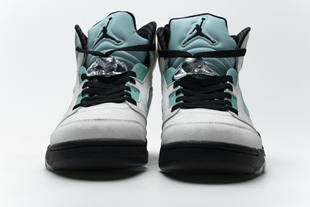 Coco Shoes Air Jordan 5 Retro Island Green CN2932-100 - Cocoshoesvip.net