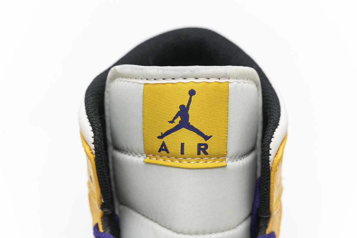 Coco Shoes Air Jordan 1 Mid SE Lakers 852542-700 - Cocoshoesvip.net