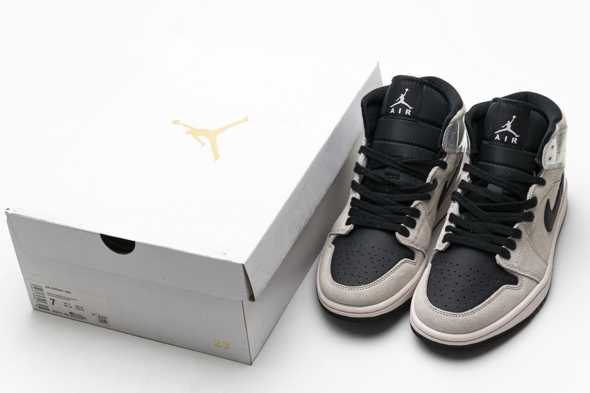 Coco Shoes Air Jordan 1 Mid Dirty Powder Iridescent (W) BQ6472-602 - Cocoshoesvip.net