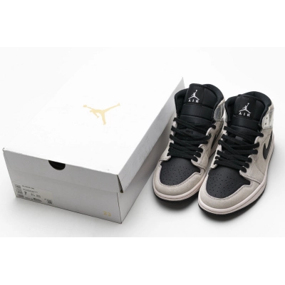 Air Jordan 1 Mid Dirty Powder Iridescent  BQ6472-602 02
