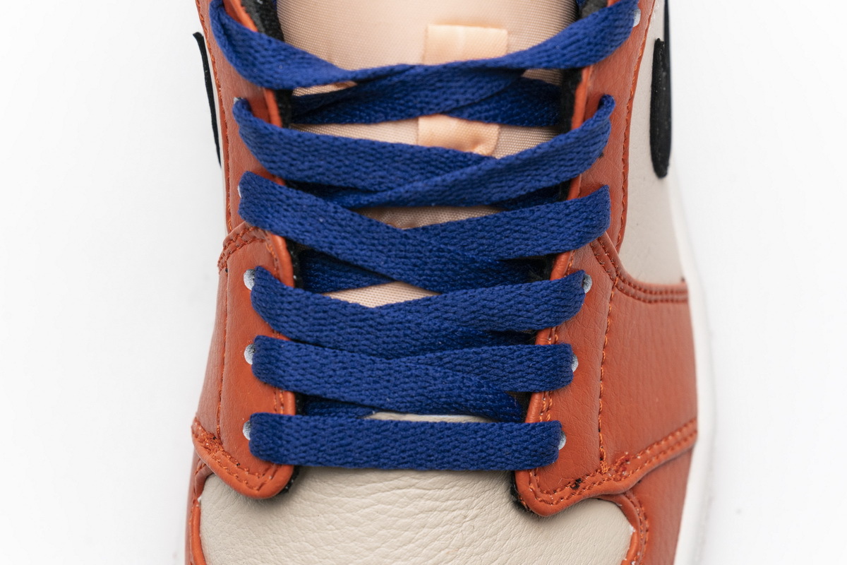 Coco Shoes Air Jordan 1 Mid Team Orange Black 852542-800 - Cocoshoesvip.net