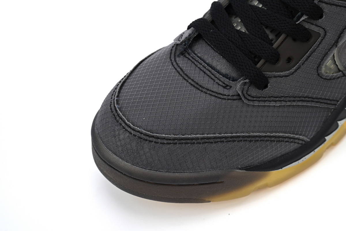 Coco Shoes Air Jordan 5 Retro Off-White Black CT8480-001 - Cocoshoesvip.net