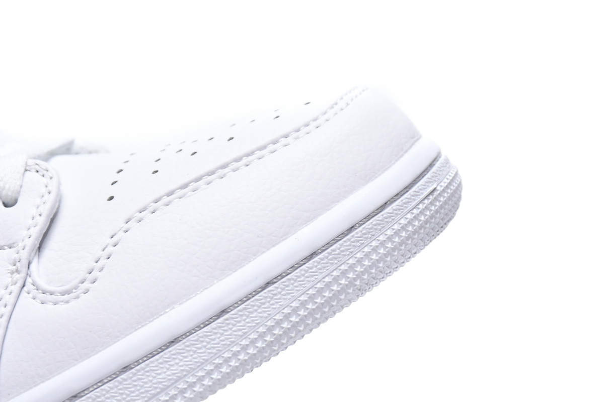 Coco Shoes Air Jordan 1 Mid GS white 554725-109 - Cocoshoesvip.net