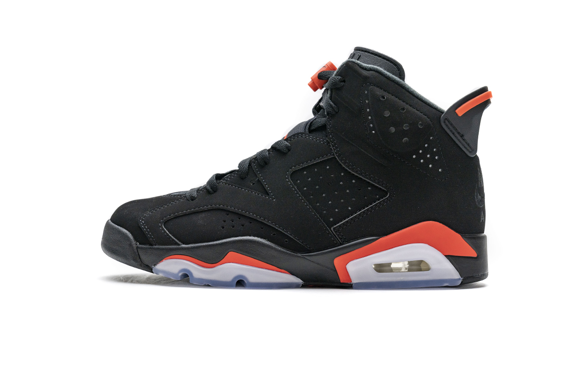 Coco Shoes Air Jordan 6 Retro Black Infrared 384664-060 - Cocoshoesvip.net