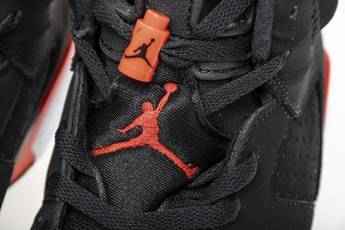 Coco Shoes Air Jordan 6 Retro Black Infrared 384664-060 - Cocoshoesvip.net