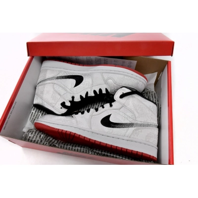 Air Jordan 1 Mid SE Fearless Edison Chen CLOT CU2804-100 02
