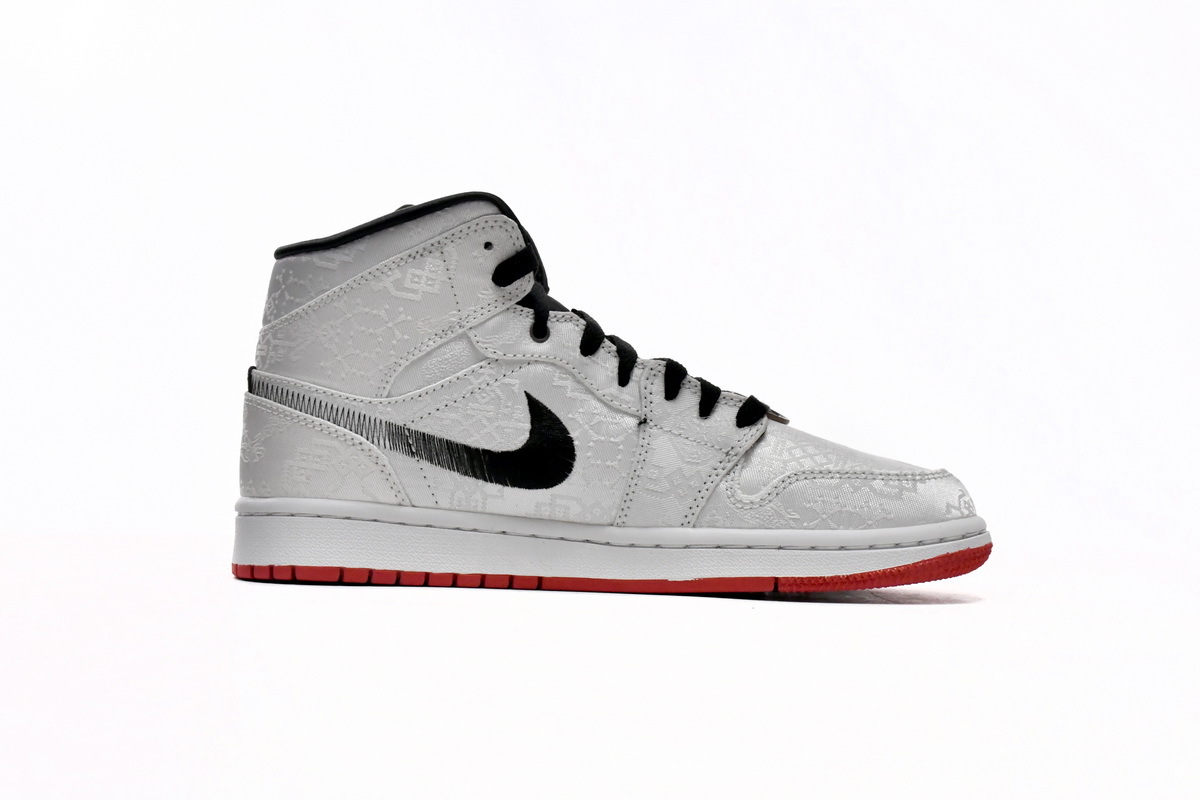 Coco Shoes Air Jordan 1 Mid SE Fearless Edison Chen CLOT CU2804-100 - Cocoshoesvip.net