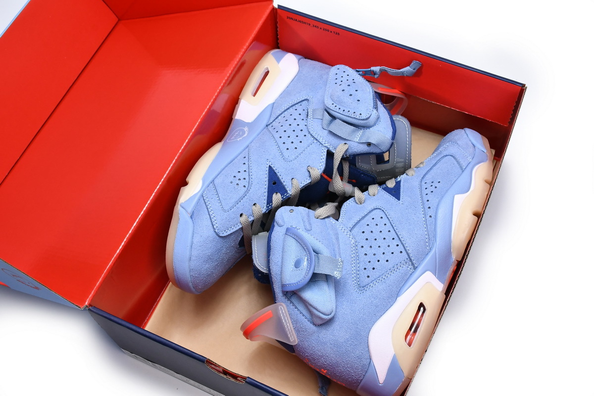 Coco Shoes Air Jordan 6 Retro North Carolina Blue DH0690-400 - Cocoshoesvip.net