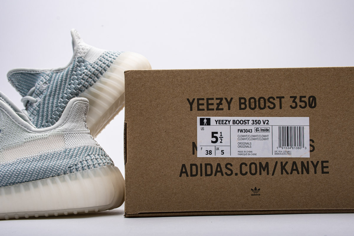 Coco Shoes Adidas Yeezy Boost 350 V2 Cloud White (Non-Reflective) FW3043 - Cocoshoesvip.net