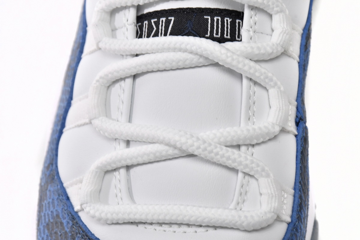 Coco Shoes Air Jordan 11 Retro Low Snake Navy CD6846-102 - Cocoshoesvip.net