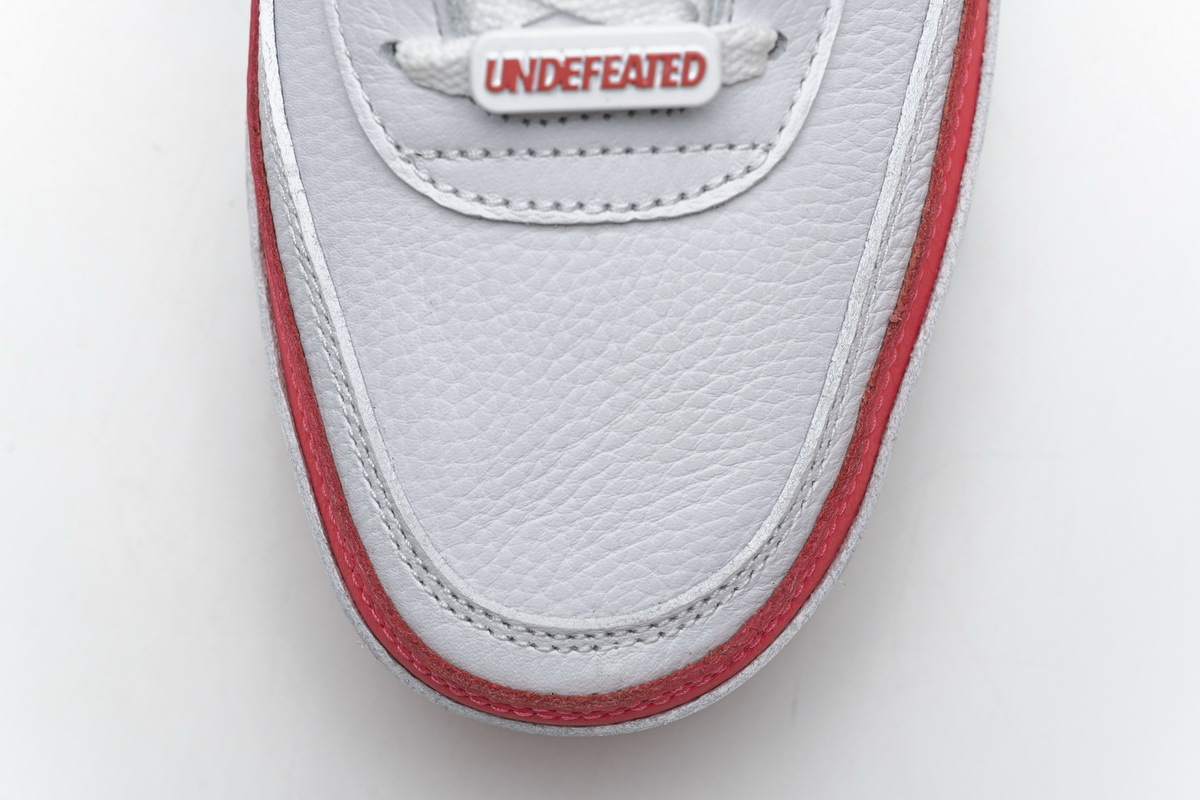 Coco Shoes Nike Air Max 90 Undefeated White Solar Red CJ7197-103 - Cocoshoesvip.net