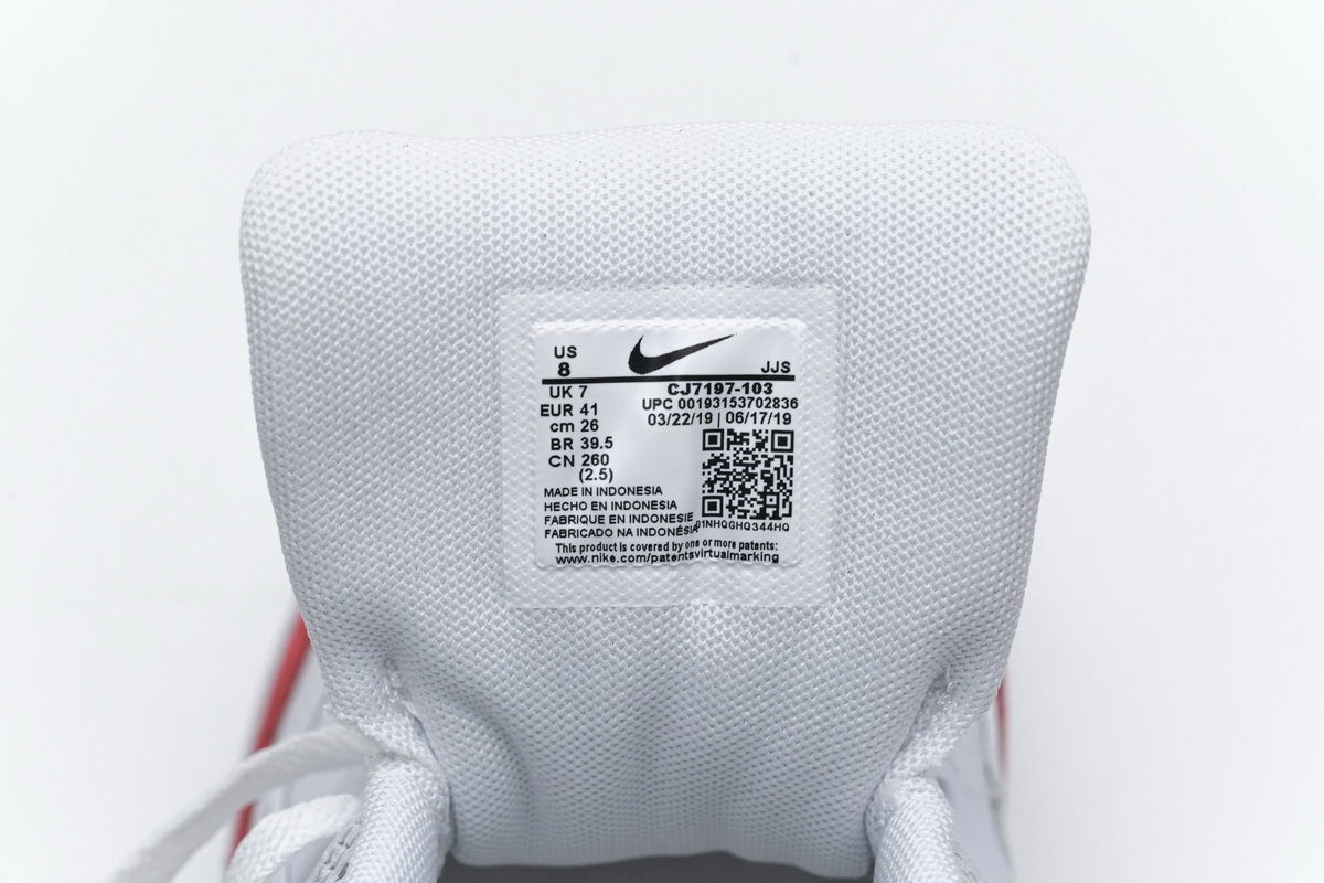 Coco Shoes Nike Air Max 90 Undefeated White Solar Red CJ7197-103 - Cocoshoesvip.net