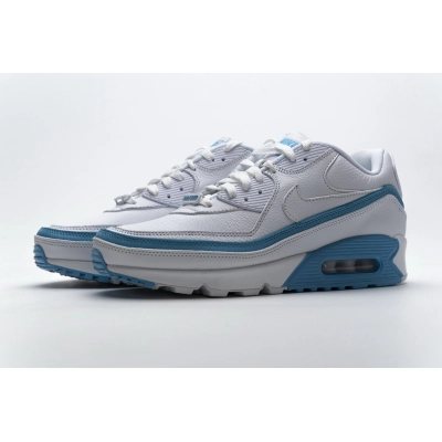 Nike Air Max 90 Undefeated White Blue Fury CJ7197-102 01