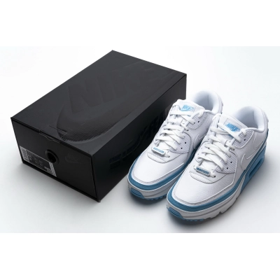 Nike Air Max 90 Undefeated White Blue Fury CJ7197-102 02