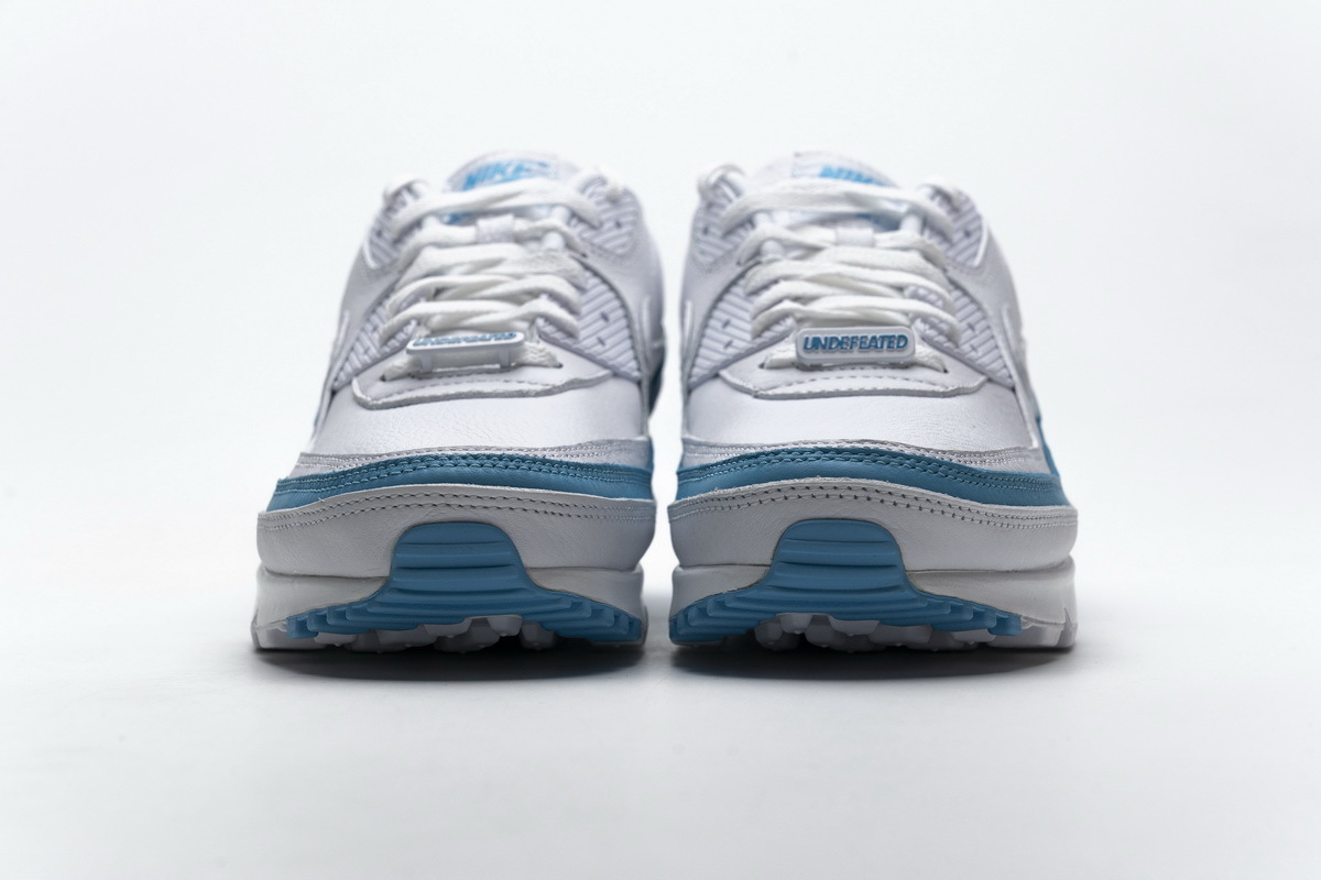 Coco Shoes Nike Air Max 90 Undefeated White Blue Fury CJ7197-102 - Cocoshoesvip.net