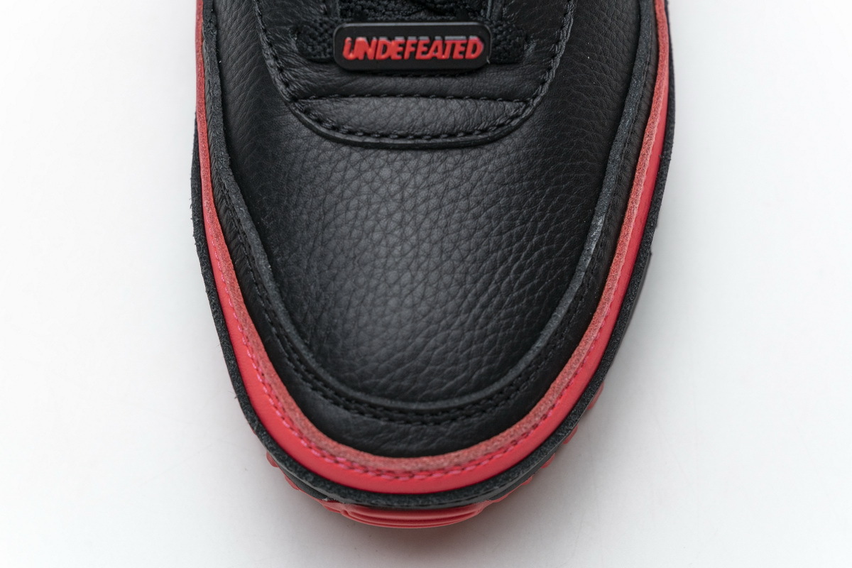 Coco Shoes Nike Air Max 90 Undefeated Black Solar Red CJ7197-003 - Cocoshoesvip.net