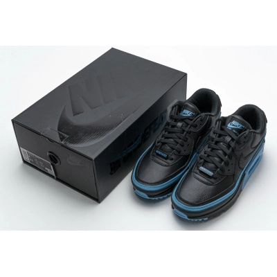 Nike Air Max 90 Undefeated Black Blue Fury CJ7197-002 02