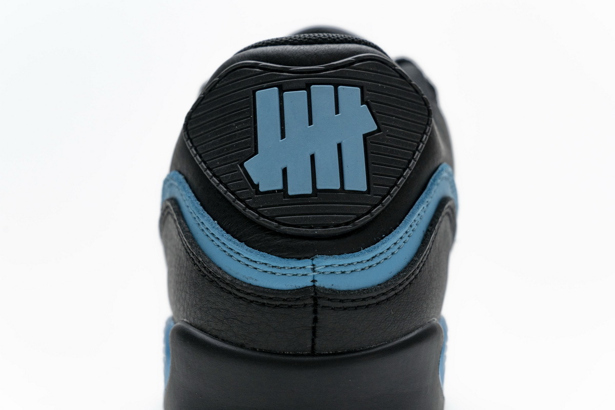 Coco Shoes Nike Air Max 90 Undefeated Black Blue Fury CJ7197-002 - Cocoshoesvip.net