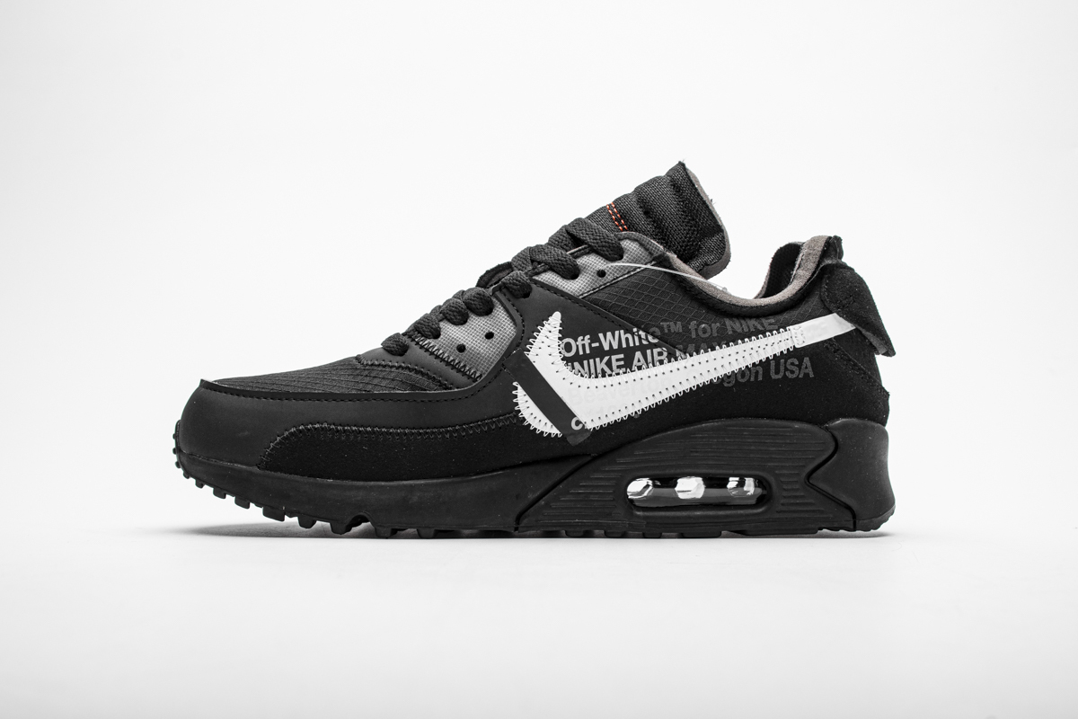 Coco Shoes Air Max 90 OFF-WHITE Black AA7293-001 - Cocoshoesvip.net
