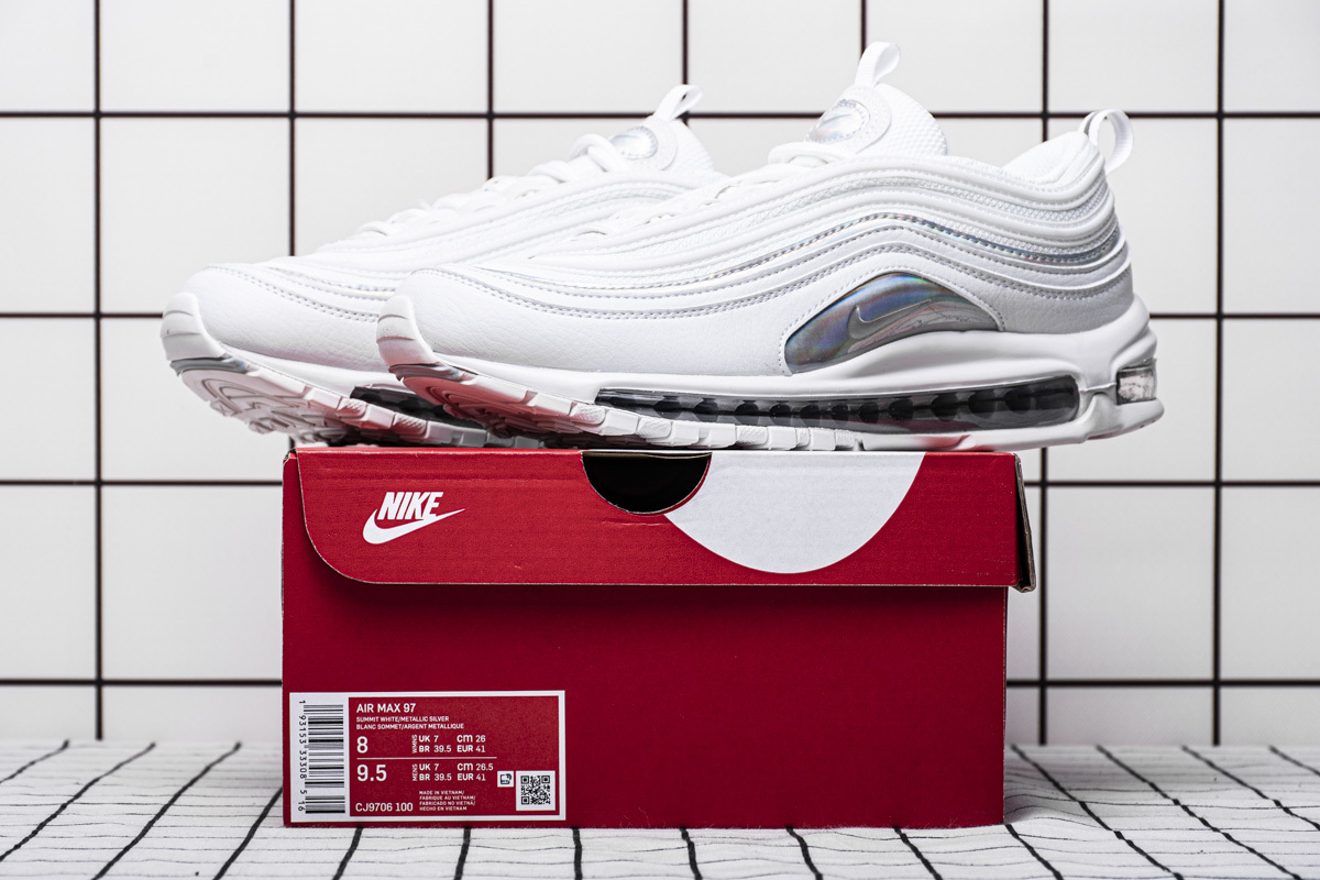 Coco Shoes Nike Air Max 97 Iridescent White CJ9706-100 - Cocoshoesvip.net