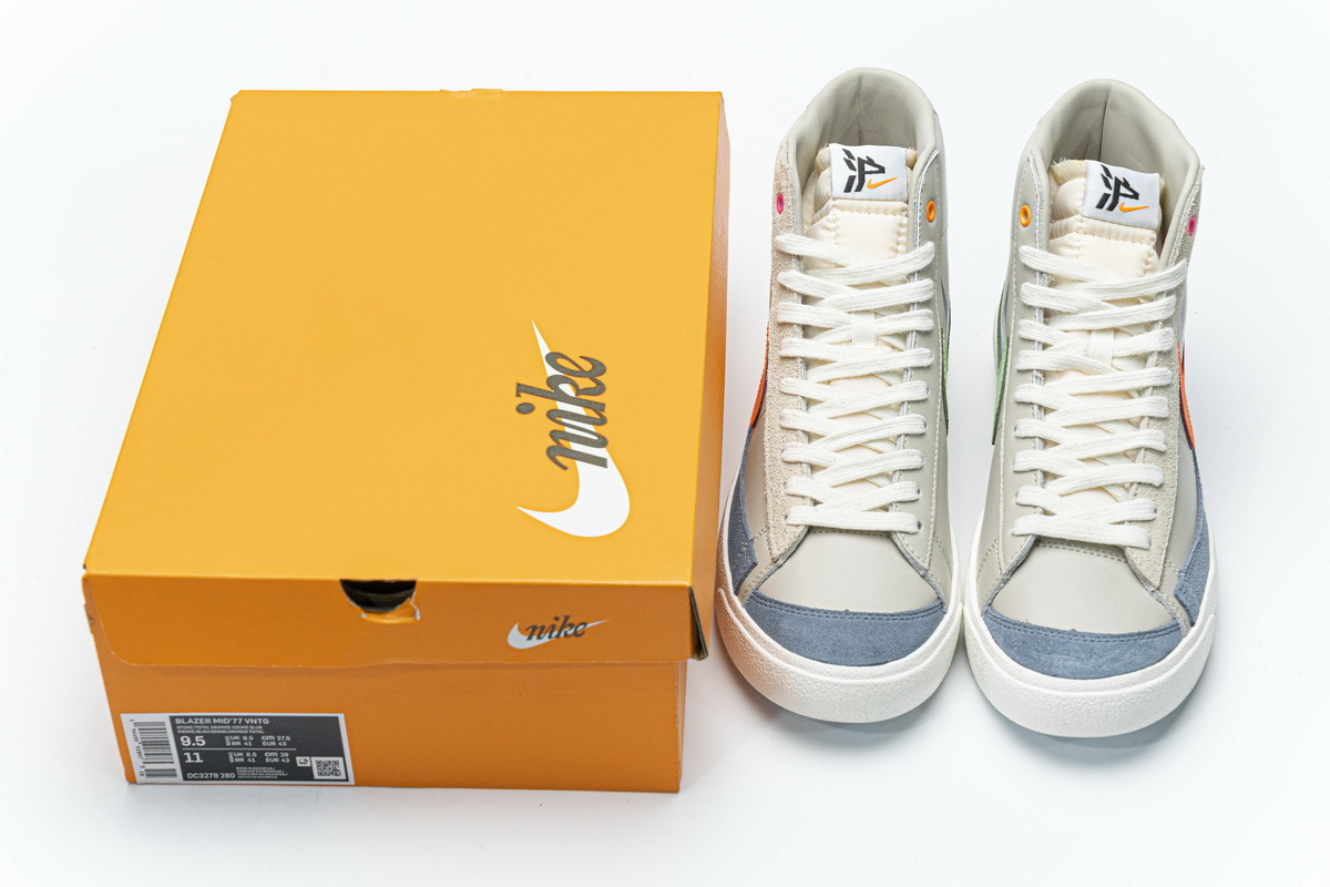 Coco Shoes Nike Blazer Mid 77 Vintage Shanghai DC3278-280 - Cocoshoesvip.net