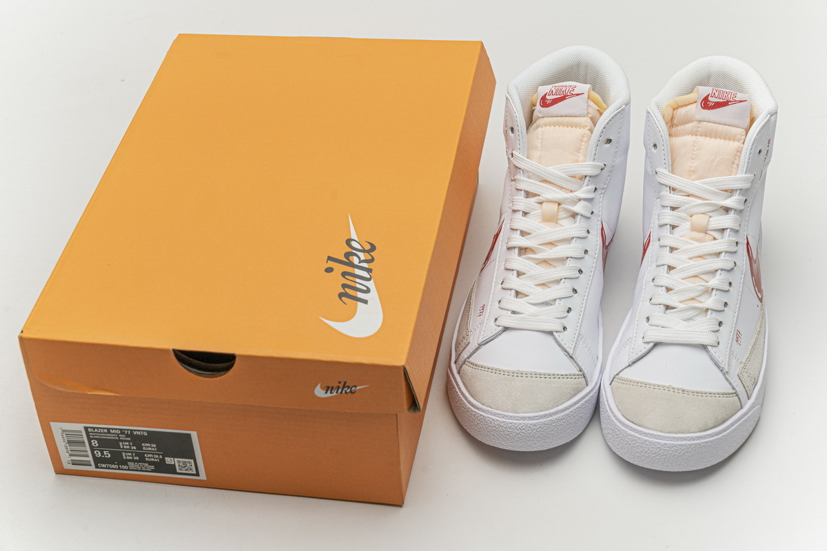 Coco Shoes Nike Blazer Mid 77 Sketch White Black CW7580-101 - Cocoshoesvip.net