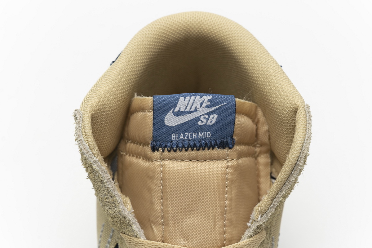 Coco Shoes Nike SB Zoom Blazer Mid Sashiko Sesame CT0715-200 - Cocoshoesvip.net