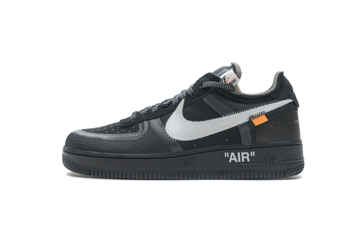 Coco Shoes Nike Air Force 1 Low Off-White Black White AO4606-001 - Cocoshoesvip.net