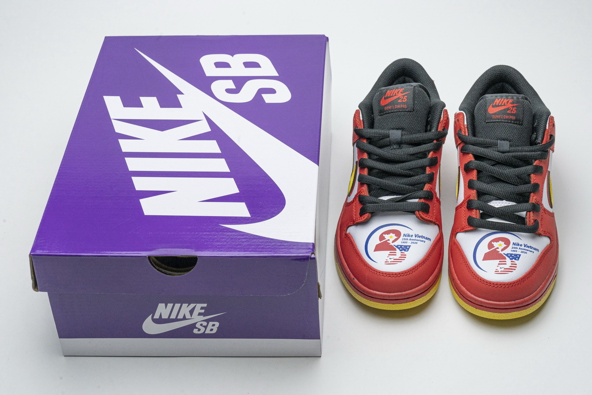 Coco Shoes Nike Dunk SB Low Pro Vietnam 25th Anniversary 309242-307 - Cocoshoesvip.net