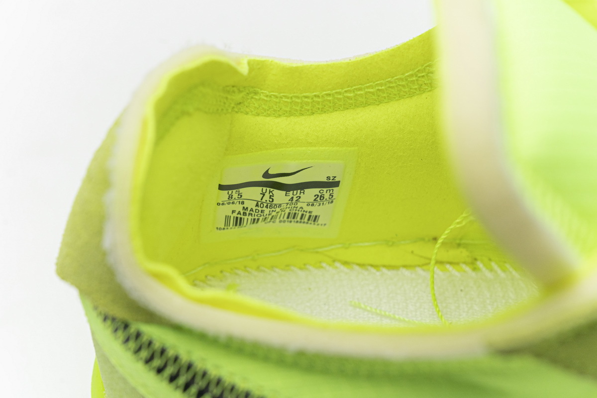 Coco Shoes Nike Air Force 1 Low Off-White Volt AO4606-700 - Cocoshoesvip.net