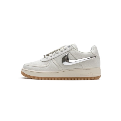Nike Air Force 1 Low Travis Scott Sail AQ4211-101 01