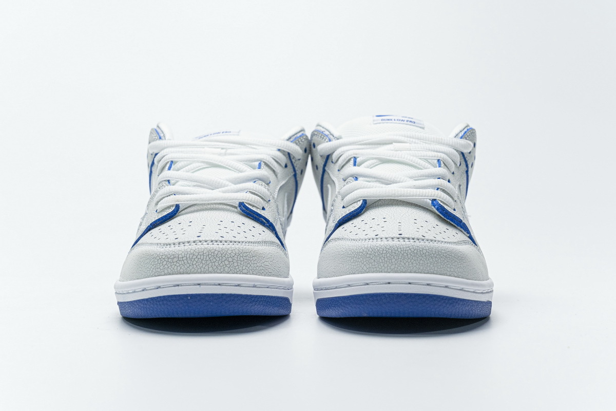 Coco Shoes Nike Dunk SB Low Premium White Game Royal CJ6884-100 - Cocoshoesvip.net