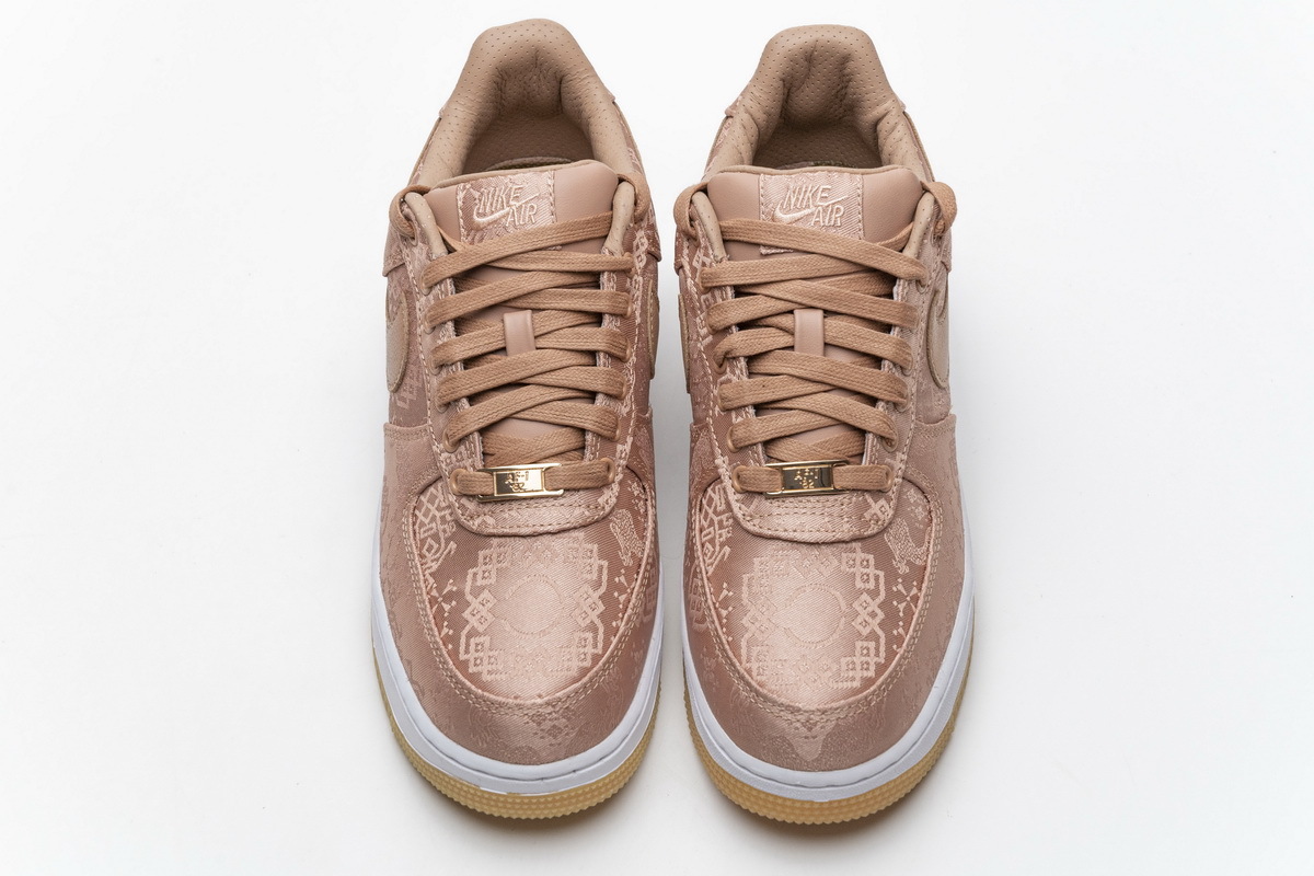 Coco Shoes Nike Air Force 1 Low Clot Rose Gold Silk CJ5290-600 - Cocoshoesvip.net
