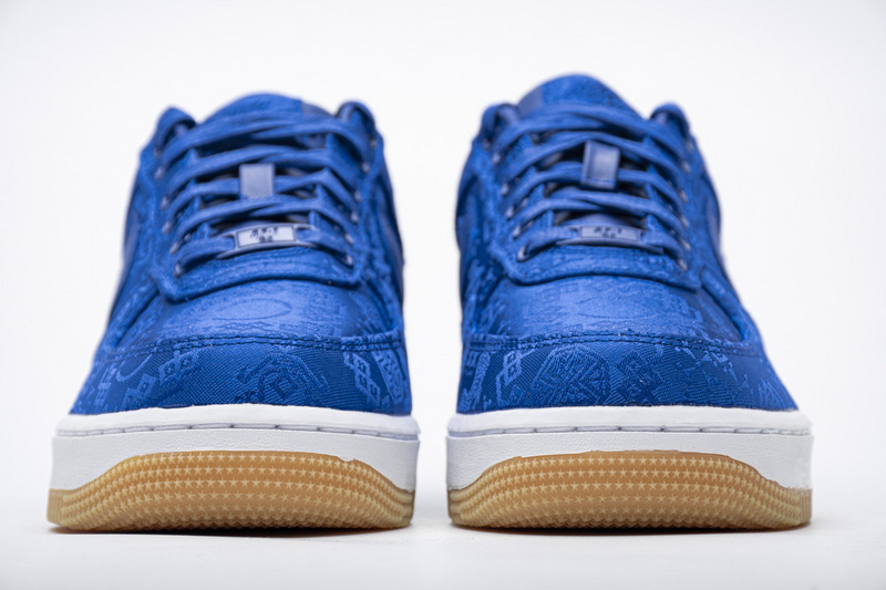Coco Shoes Nike Air Force 1 Low CLOT Blue Silk CJ5290-400 - Cocoshoesvip.net