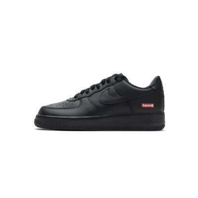Nike Air Force 1 Low Supreme Black CU9225-001 01