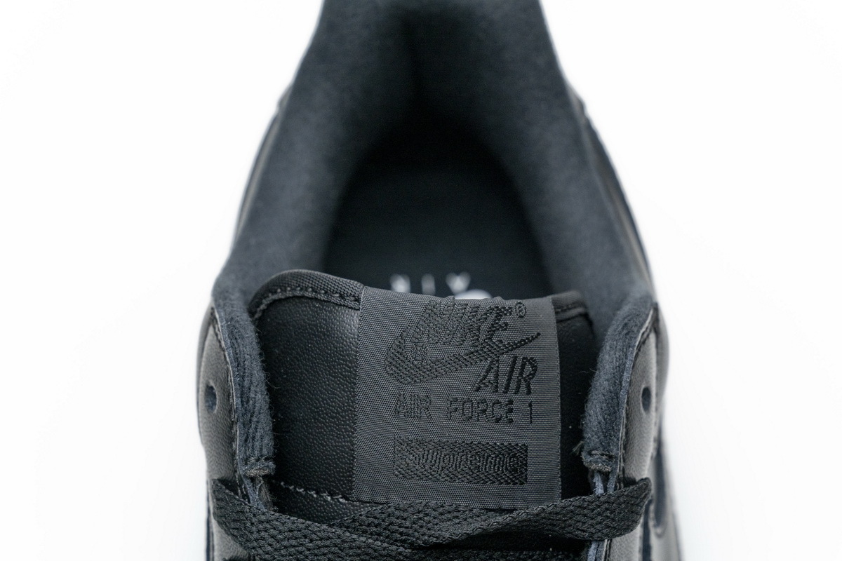 Coco Shoes Nike Air Force 1 Low Supreme Black CU9225-001 - Cocoshoesvip.net