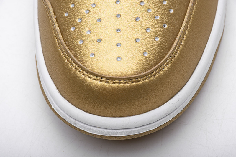 Coco Shoes Nike Dunk SB Low Supreme Jewel Swoosh Gold CK3480-700 - Cocoshoesvip.net