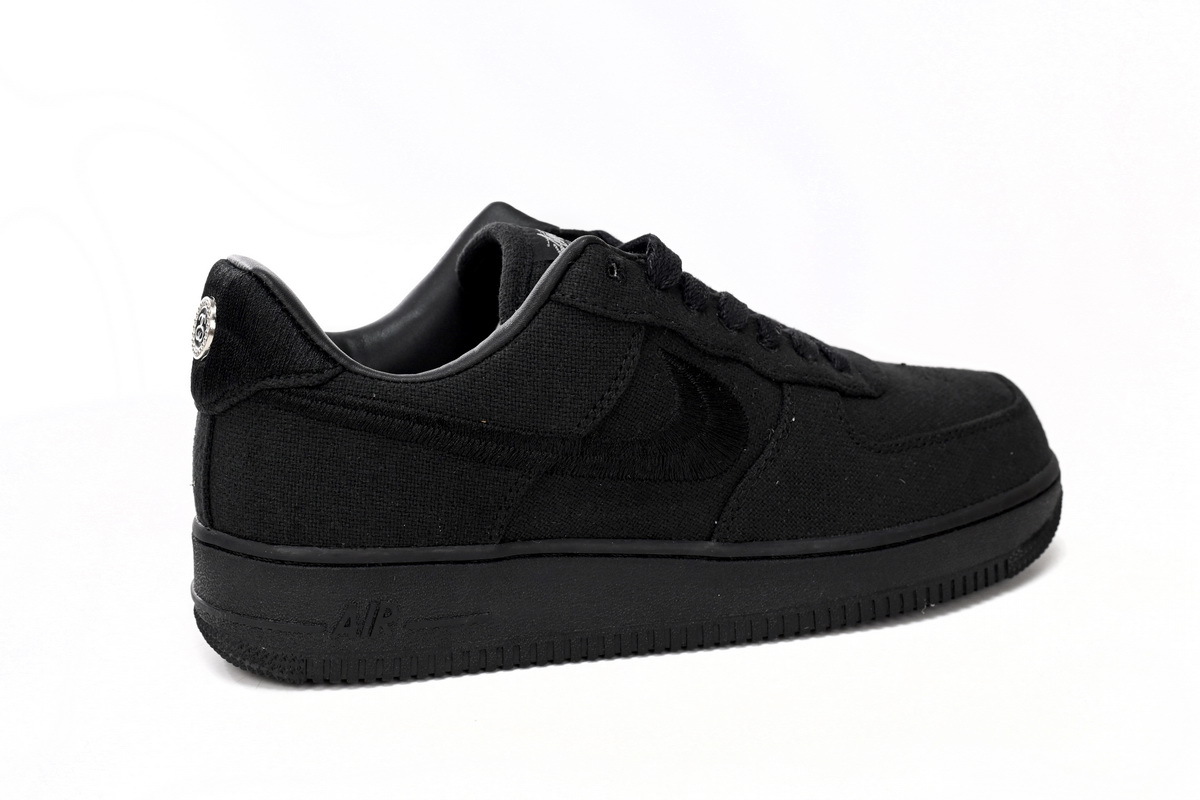 Coco Shoes Nike Air Force 1 Low Stussy Black CZ9084-001 - Cocoshoesvip.net