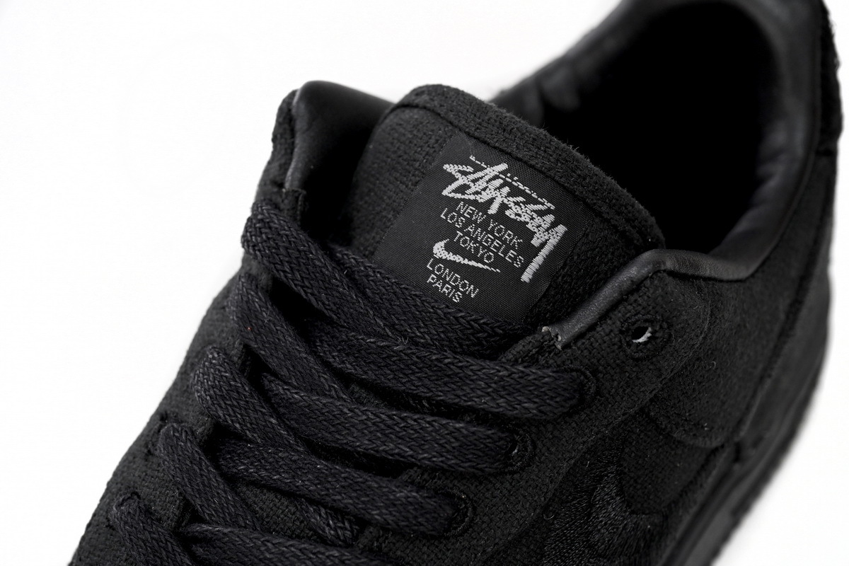 Coco Shoes Nike Air Force 1 Low Stussy Black CZ9084-001 - Cocoshoesvip.net