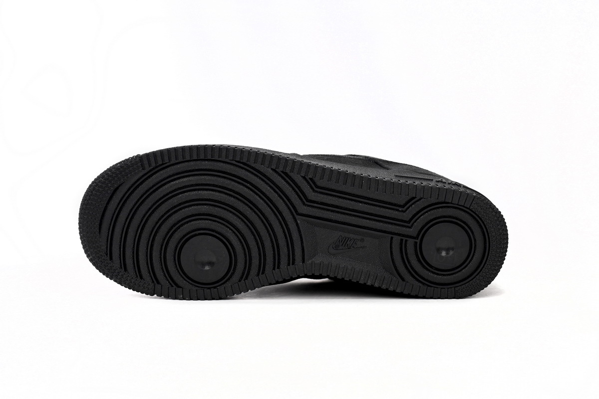 Coco Shoes Nike Air Force 1 Low Stussy Black CZ9084-001 - Cocoshoesvip.net