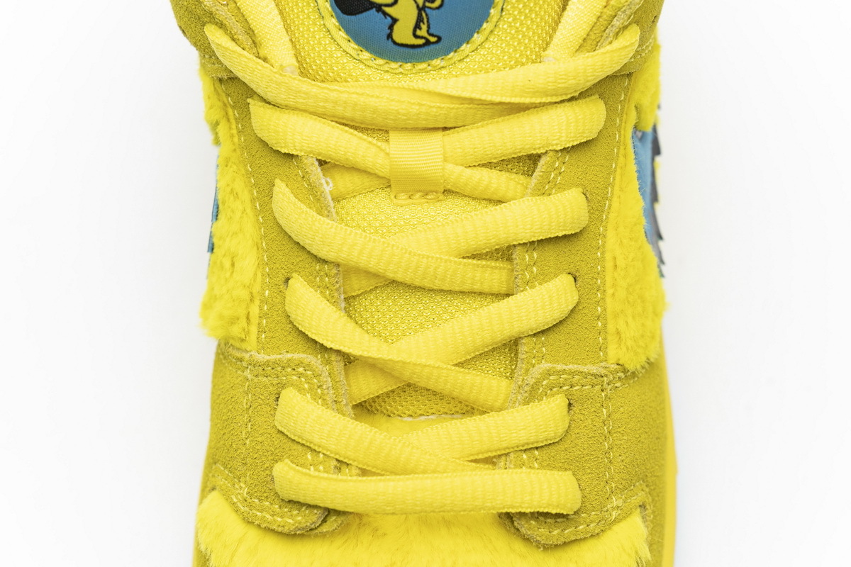 Coco Shoes Nike Dunk SB Low Grateful Dead Bears Opti Yellow CJ5378-700 - Cocoshoesvip.net
