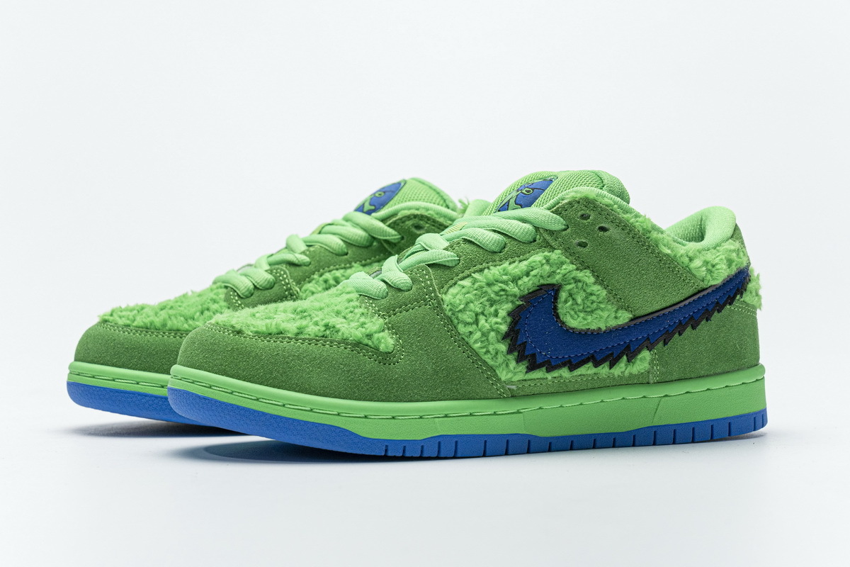 Coco Shoes Nike Dunk SB Low Grateful Dead Bears Green CJ5378-300 - Cocoshoesvip.net